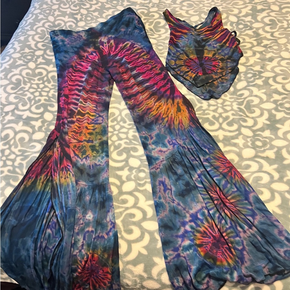 Festival outfit tie dye